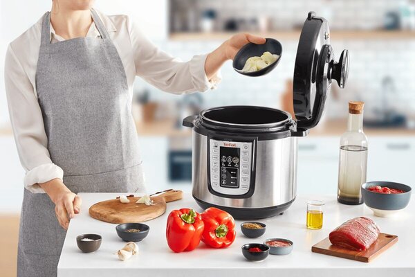 One Pot Wielofunkcyjny garnek elektryczny, stalowy/czarny TEFAL CY505EE0