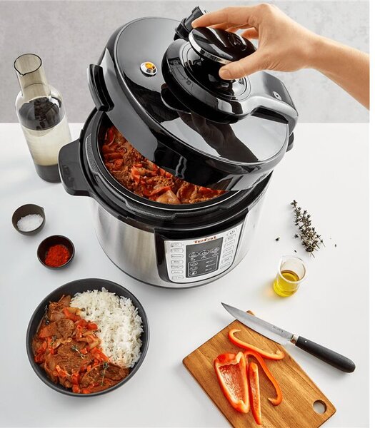 One Pot Wielofunkcyjny garnek elektryczny, stalowy/czarny TEFAL CY505EE0