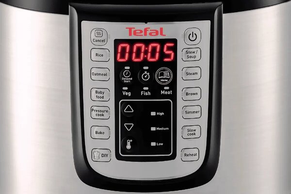 One Pot Wielofunkcyjny garnek elektryczny, stalowy/czarny TEFAL CY505EE0