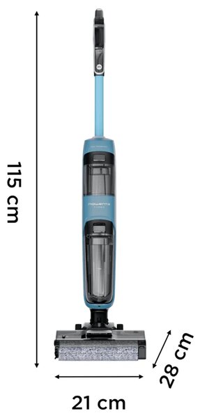 X-Clean 2 Wet & Dry Odkurzacz wielofunkcyjny, niebieski/czarny ROWENTA GZ2271E0