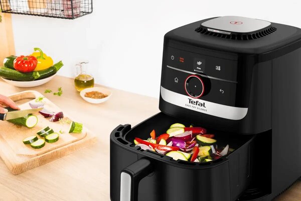 Easy Fry Silence Frytkownica beztłuszczowa 5 l, czarna TEFAL EY5728E1
