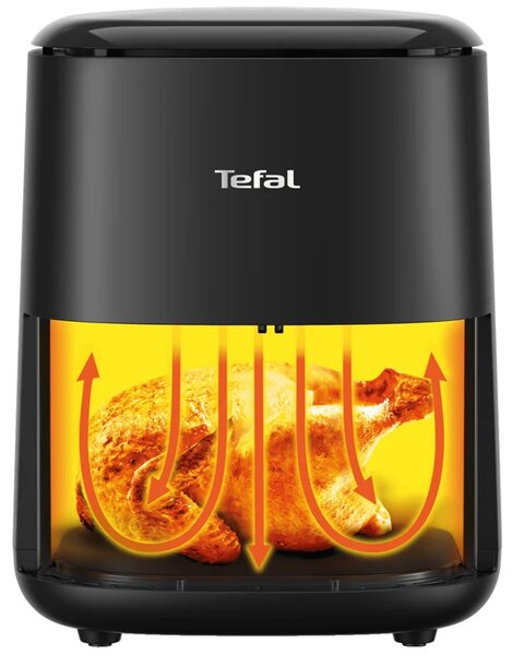 Easy Fry Compact Frytkownica beztłuszczowa 3 l, czarna TEFAL EY145810
