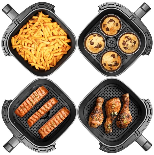 Easy Fry Compact Frytkownica beztłuszczowa 3 l, czarna TEFAL EY145810
