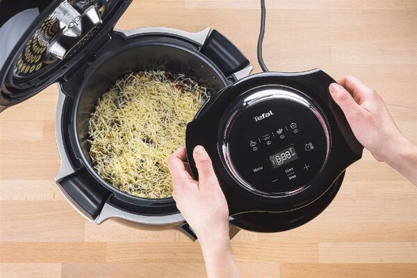 Extra Crisp Lid Frytkownica beztłuszczowa – akcesorium do garnka Cook4me+ TEFAL EY150830
