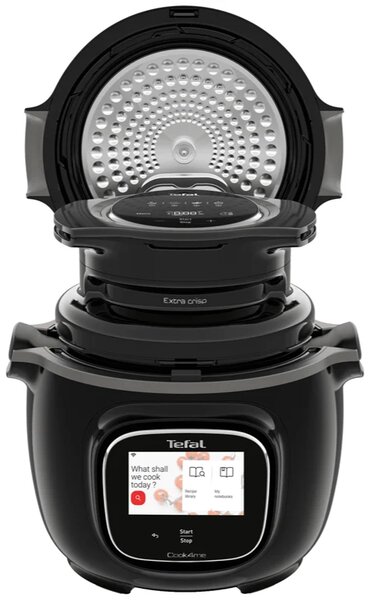 Extra Crisp Lid Frytkownica beztłuszczowa – akcesorium do garnka Cook4me+ TEFAL EY150830
