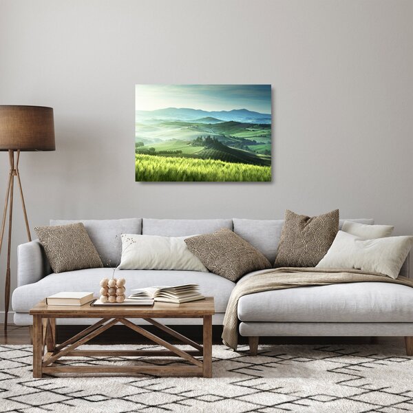 Obraz na szkle - Toskania, Włochy (70x50 cm)