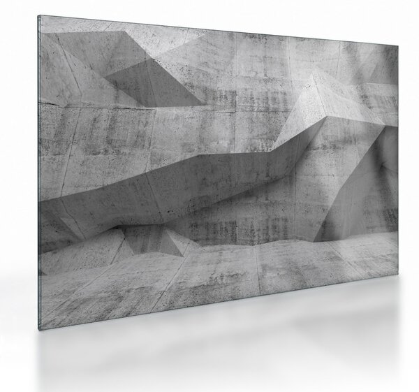 Obraz na szkle - ściana 3D (70x50 cm)