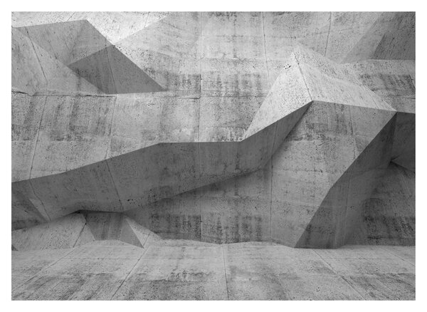 Obraz na szkle - ściana 3D (70x50 cm)