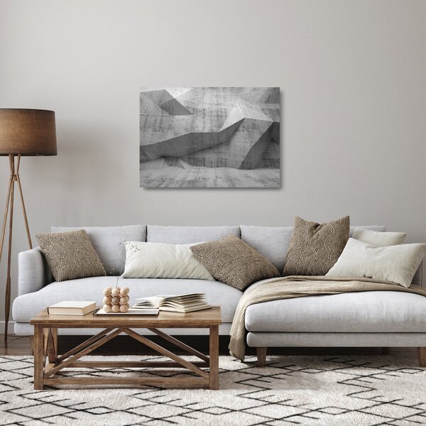 Obraz na szkle - ściana 3D (70x50 cm)