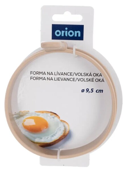 Forma do placuszków, jajek sadzonych Ø 9,5 cm, silikon, beżowa ORION 154472