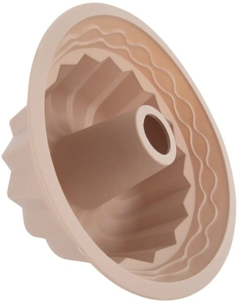 Forma do pieczenia klasycznej babki Ø 23,5 cm, silikon, beżowa ORION 154456