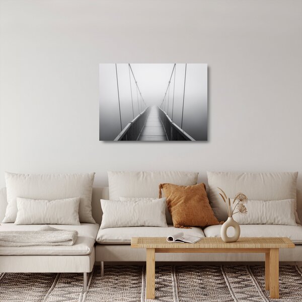 Obraz na szkle - Most do nieznanego (70x50 cm)