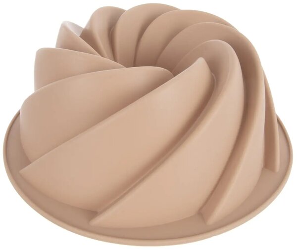 Forma do pieczenia babki Ø 23,5 cm, silikon, beżowa ORION 154457