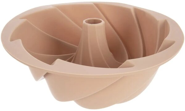 Forma do pieczenia babki Ø 23,5 cm, silikon, beżowa ORION 154457