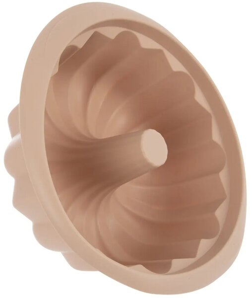 Forma do pieczenia klasycznej babki Ø 26 cm, silikon, beżowa ORION 154458