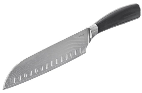 Nóż kuchenny santoku 18,5 cm, stal damasceńska ORION 831176
