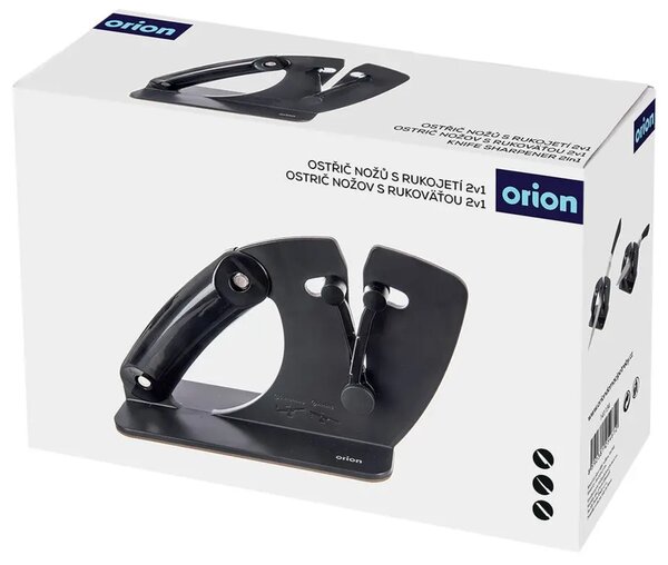Ostrzałka do noży V z uchwytem 2w1 ORION 141134