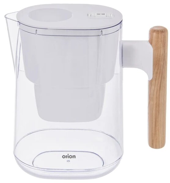 Whiteline Dzbanek filtrujący 3 l + filtr, plastikowy, biały ORION 156033