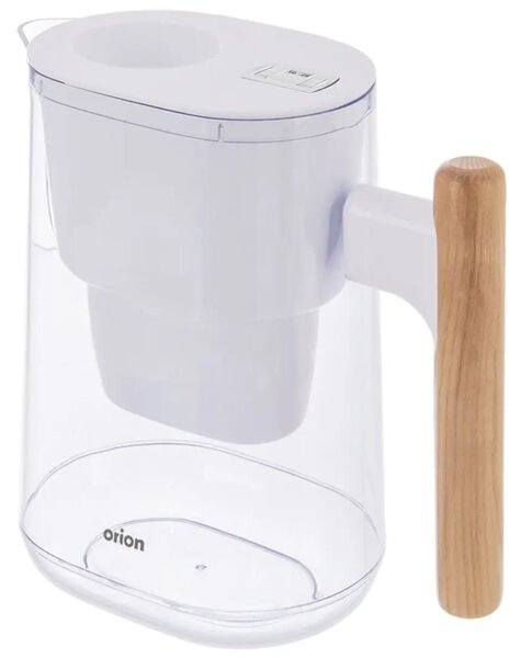 Whiteline Dzbanek filtrujący 3 l + filtr, plastikowy, biały ORION 156033