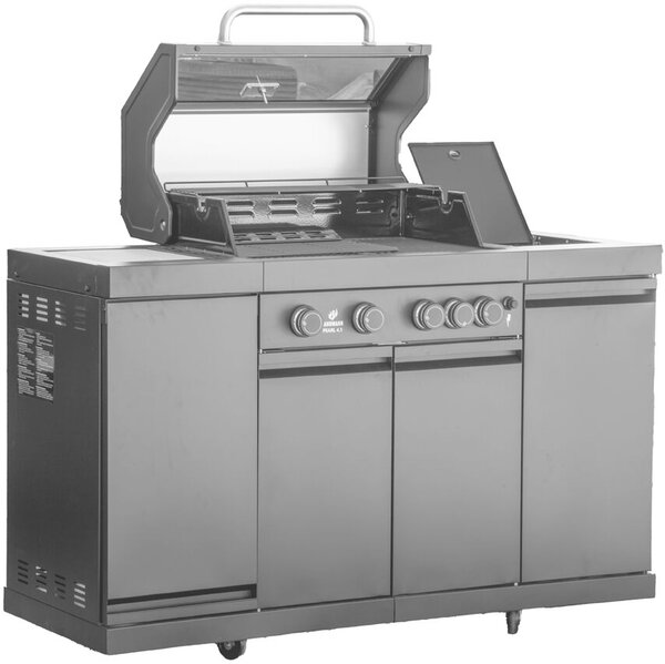 Black Pearl 4 Grill gazowy - kuchnia LANDMANN 15496