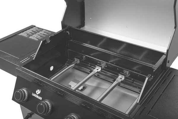 Black 4.1. Cook Grill gazowy LANDMANN 15483