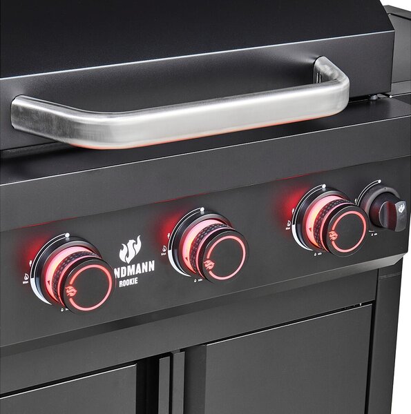 Grill gazowy Heron 3.1. Cook Red Led LANDMANN 13716