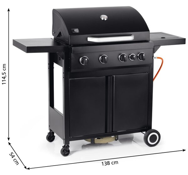 Heron 4.1. Cook Red Led Grill gazowy LANDMANN 13717