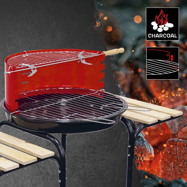 Okrągły grill wózkowy Ø 45 cm LANDMANN 13758