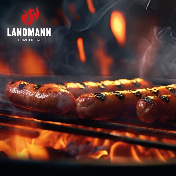 Okrągły grill wózkowy Ø 45 cm LANDMANN 13758