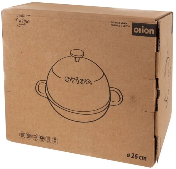 Litina Smalt Brytfanna z pokrywą Ø 26 cm ORION 120075