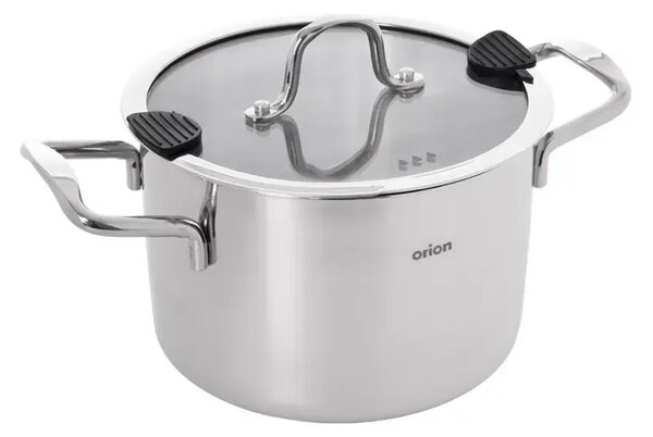 Garnek Venice z pokrywką 1,9 l, stal nierdzewna ORION 113371