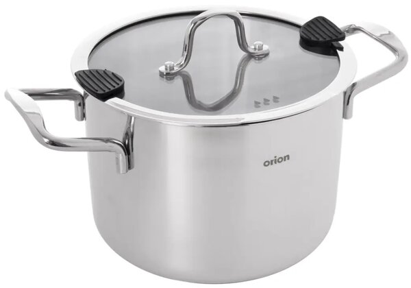 Garnek Venice z pokrywką 4,6 l, stal nierdzewna ORION 113378