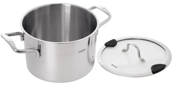 Garnek Venice z pokrywką 1,9 l, stal nierdzewna ORION 113371