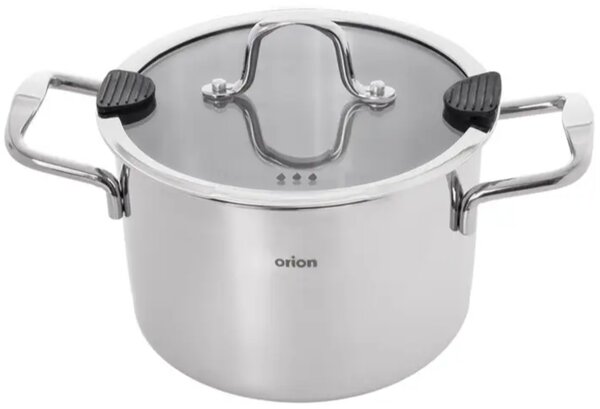Garnek Venice z pokrywką 1,9 l, stal nierdzewna ORION 113371
