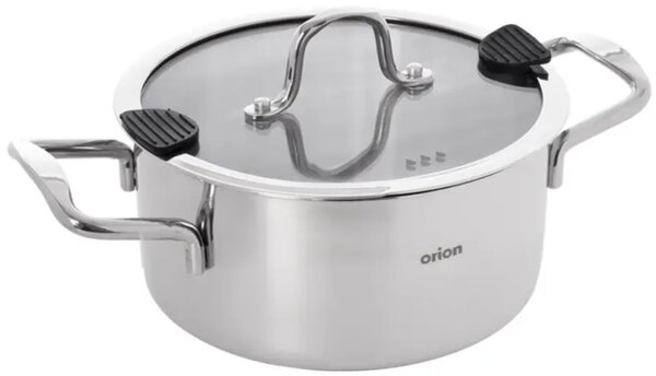 Garnek Venice z pokrywką 1,2 l, stal nierdzewna ORION 113370