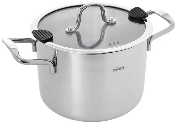 Garnek Venice z pokrywką 2,3 l, stal nierdzewna ORION 113376