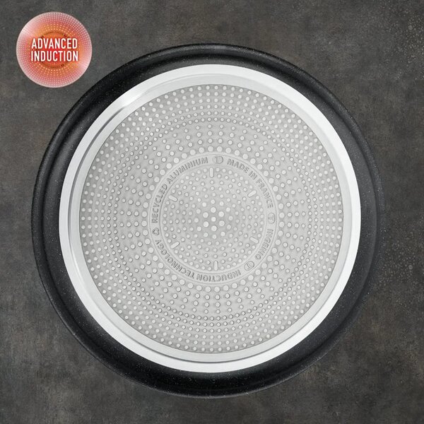 Ingenio Black Stone Zestaw naczyń, 8 szt. TEFAL L3998802