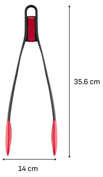 Ingenio+ Szczypce kuchenne, nylonowe, czarne TEFAL K1991334