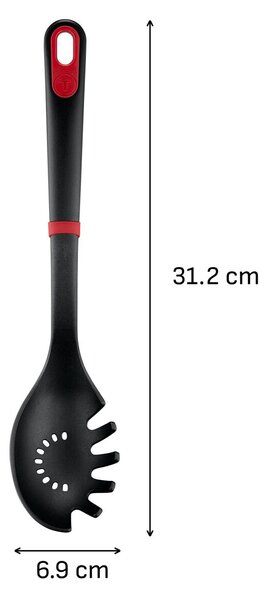 Ingenio+ Łyżka do makaronu, nylonowa, czarna TEFAL K1980234