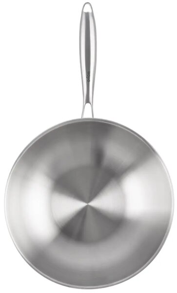 Steela Patelnia wok Ø 30 cm, stal nierdzewna ORION 113234