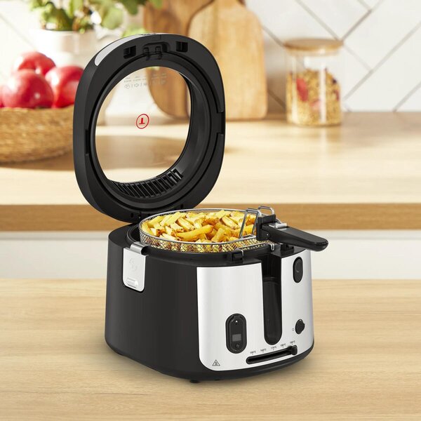 Filtra Vision+ Frytkownica olejowa, czarna TEFAL FF2588E0