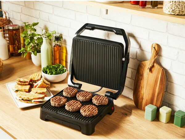 Inicio Adjust Elektryczny grill do panini, czarny TEFAL GC2728E0