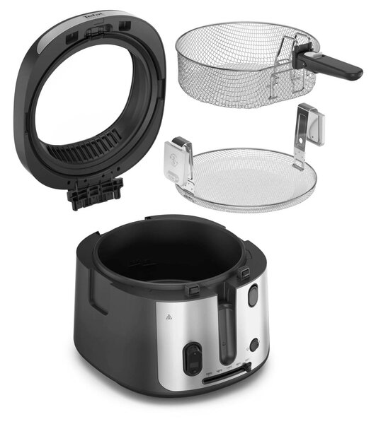 Filtra Vision+ Frytkownica olejowa, czarna TEFAL FF2588E0