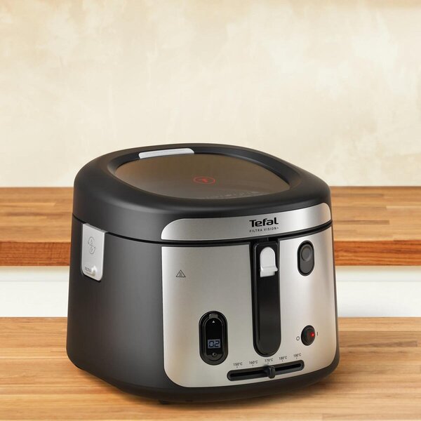 Filtra Vision+ Frytkownica olejowa, czarna TEFAL FF2588E0