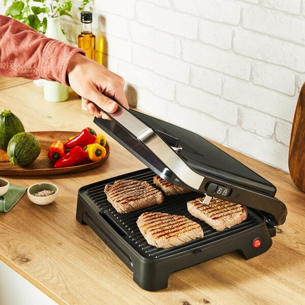 Inicio Adjust Elektryczny grill do panini, czarny TEFAL GC2728E0
