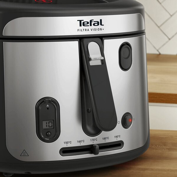 Filtra Vision+ Frytkownica olejowa, czarna TEFAL FF2588E0