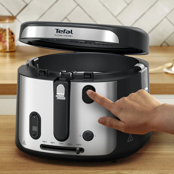 Filtra Vision+ Frytkownica olejowa, czarna TEFAL FF2588E0