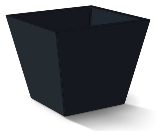 Cono Donica ogrodowa 60 × 60 × 50 cm, ze stali nierdzewnej, antracytowa CORGARDEN 1088
