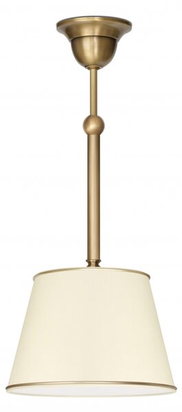 Mosiężna lampa wisząca z małym abażrem YA-S1M20