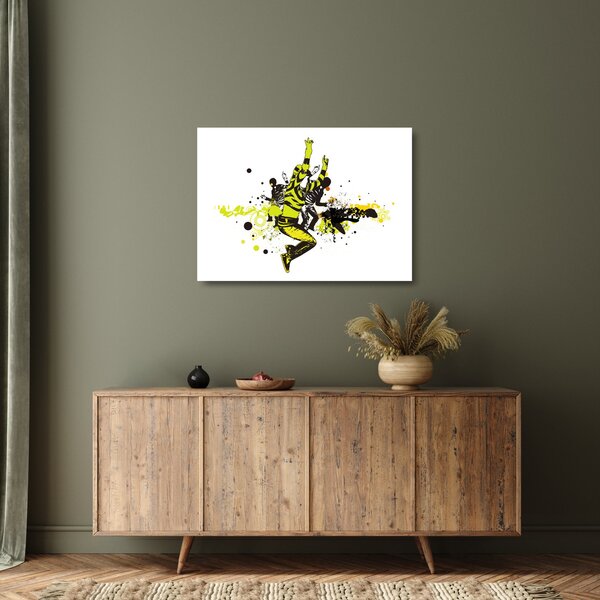 Obraz na szkle - Street dance (70x50 cm)